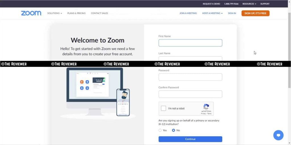 Zoom app kaise use karen: create a password in zoom app