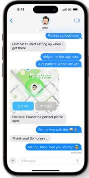 A new way to share and view locations feature