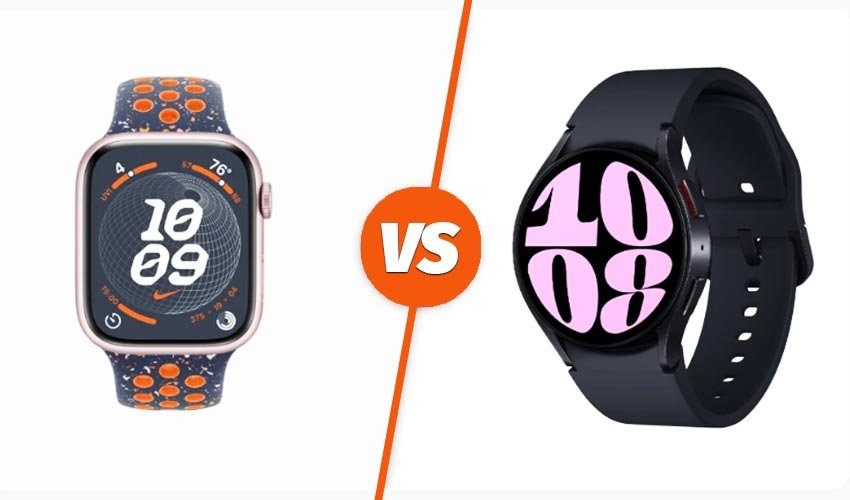 Read more about the article Apple Watch Series 9 Vs Samsung Galaxy Watch 6 में से कौन सी स्मार्टवाच है जबरदस्त और सस्ती!