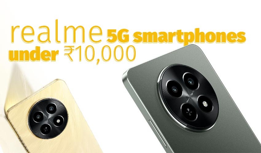 You are currently viewing Realme best 5G smartphones under ₹10,000 | ये हैं Realme के शानदार 5G स्मार्टफोन, 6300mAh बैटरी से लेकर 128GB तक मिलती है स्टोरेज