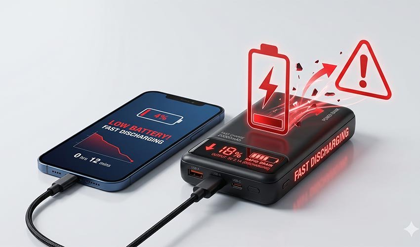 Read more about the article Power Bank जल्दी डिस्चार्ज होने की Problem को ऐसे करें Fix!