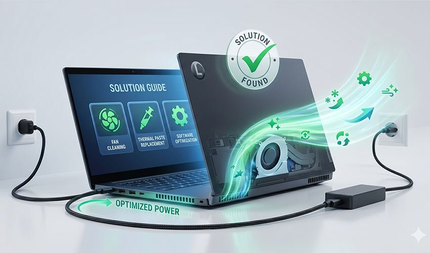 Read more about the article Laptop Fan के तेज चलने और Laptop Heating Problem को घर बैठे ऐसे करें Fix! 