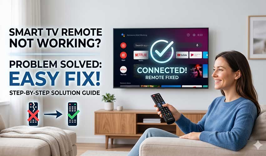 You are currently viewing Smart TV Remote अचानक काम करना बंद करे, तो 2 मिनट में ऐसे करें ठीक!