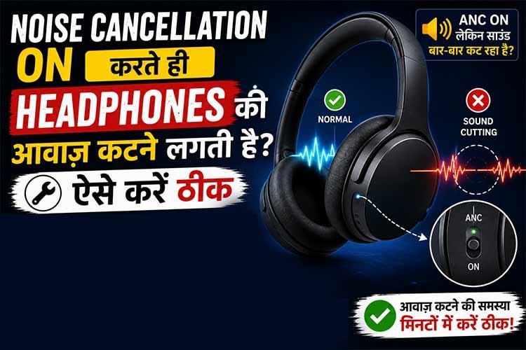 Read more about the article Noise Cancellation On करते ही Headphones की आवाज कटने लगती है? ऐसे करें ठीक…