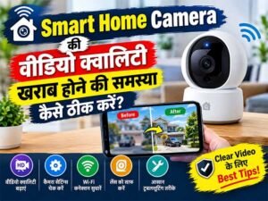 Read more about the article Smart Home Camera की Video Quality खराब है? जानिए कारण और आसान समाधान